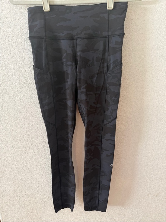 lululemon athletica Pants - lululemon athletica Black & Charcoal Camo High-Rise Leggings